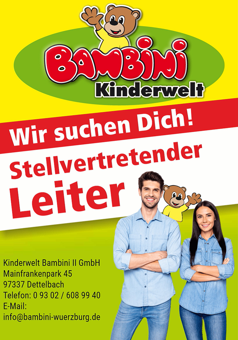 Stellvertretender Leiter Bambini Würzburg